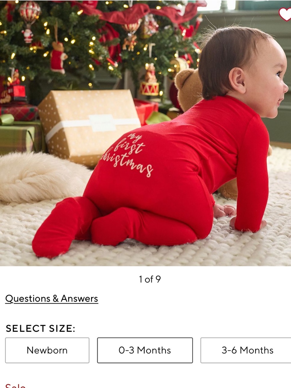 Pottery Barn Kids Crimson Red Footed One-Piece